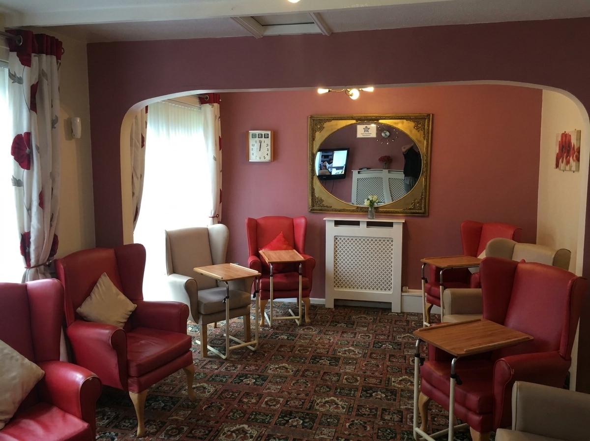 Far Fillimore lounge — warm, homely interior