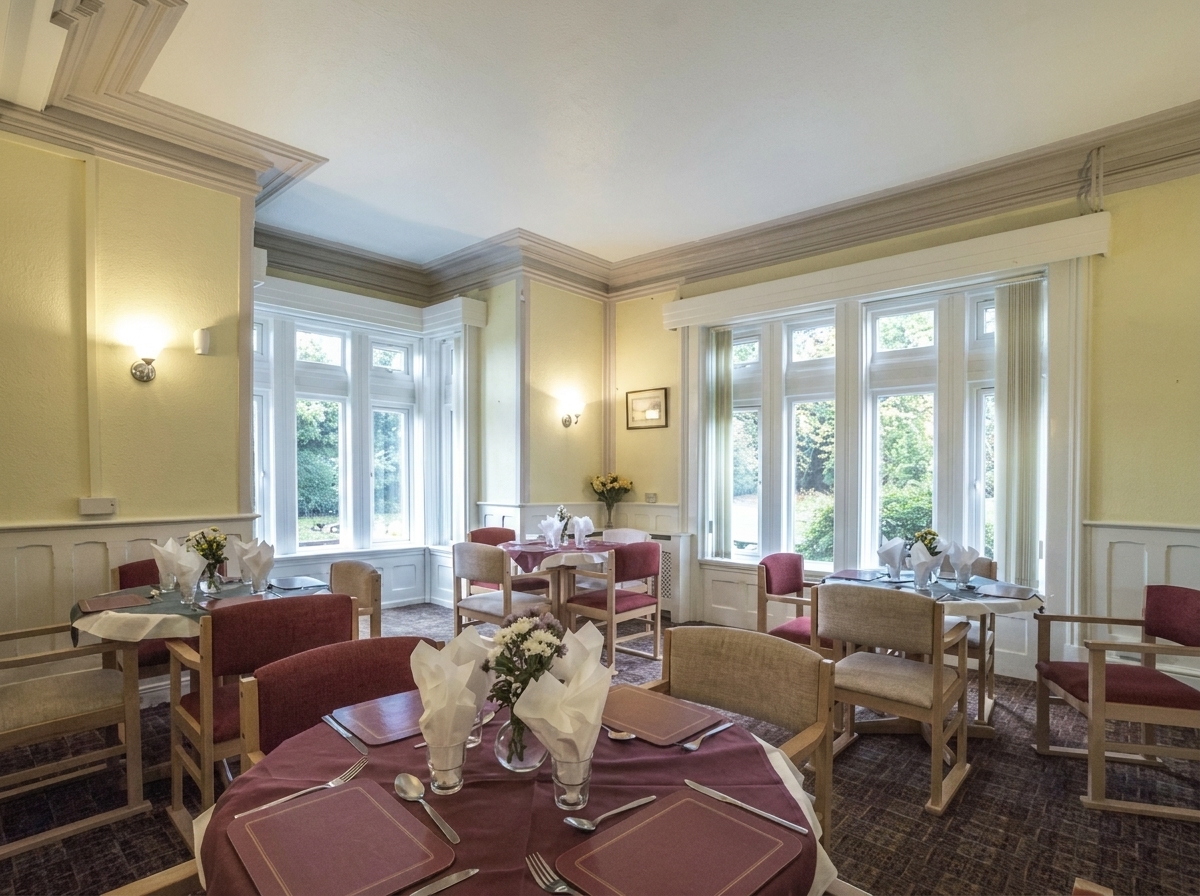 Far Fillimore dining room — bright, welcoming